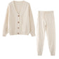 Nora Winter Ensemble | Elegant 2-Piece Set with Cardigan and Comfortable Pants