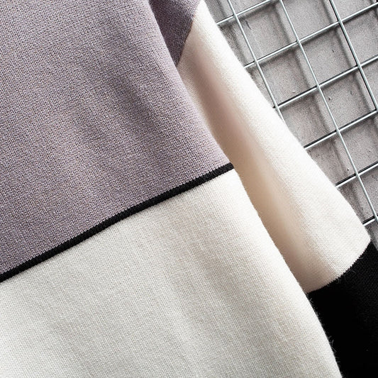 Felix Patchwork Pullover - Warm &amp; Fashionable Sweater