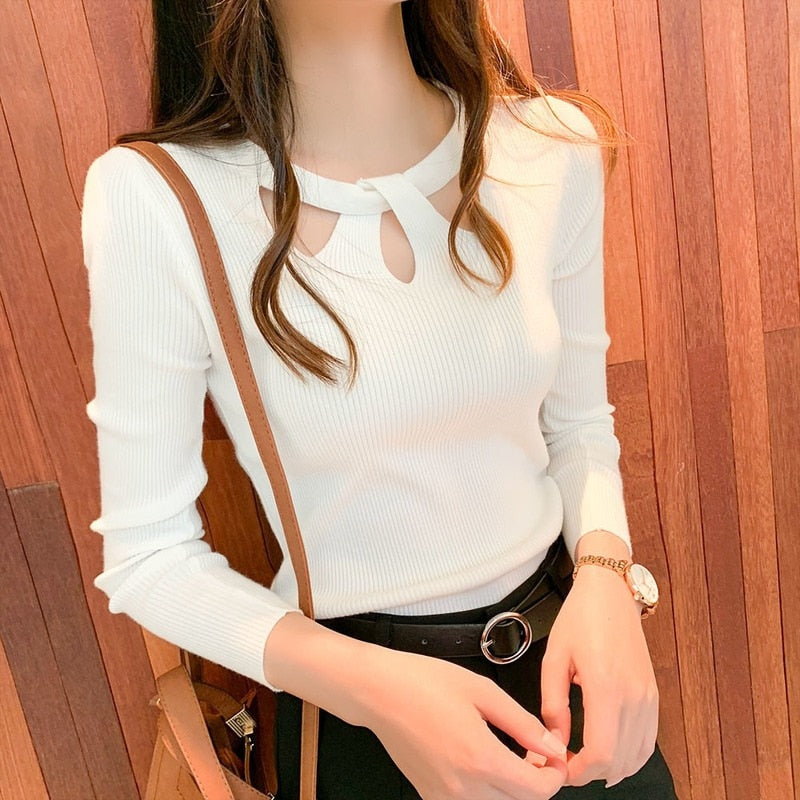 FloortjesShirt I Pullover with Cutouts for Women