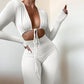 Jumpsuit with cut-out