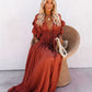 Jane - Long beach dress