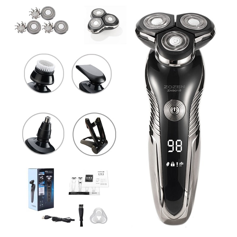 Rechargeable Wet & Dry Electric Shaver