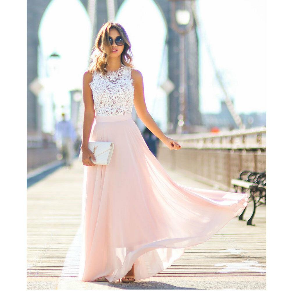 Stylish Summer Lace Dress - Vezza