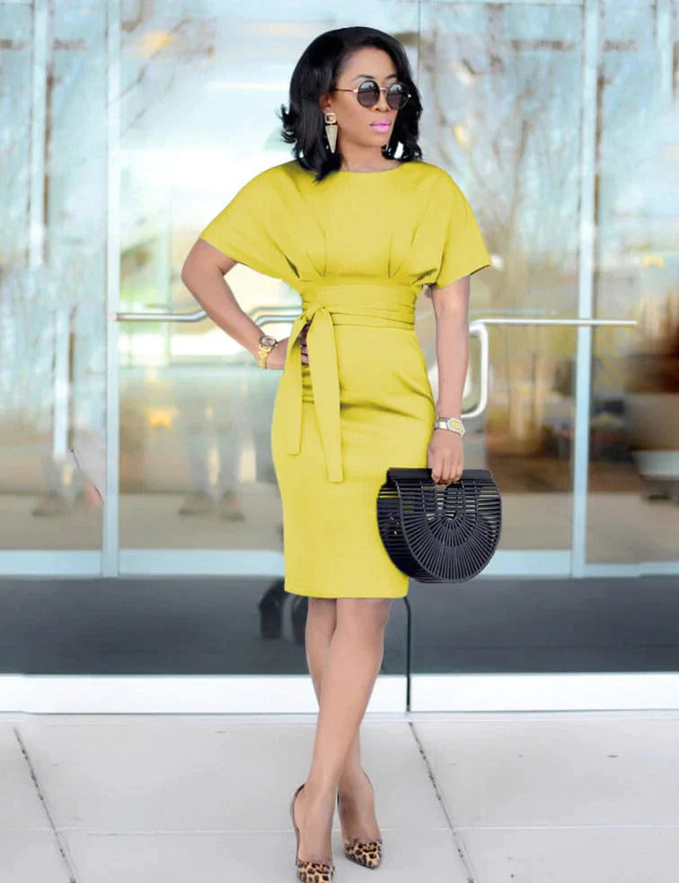 Amelia - Short Sleeve Dress for Women