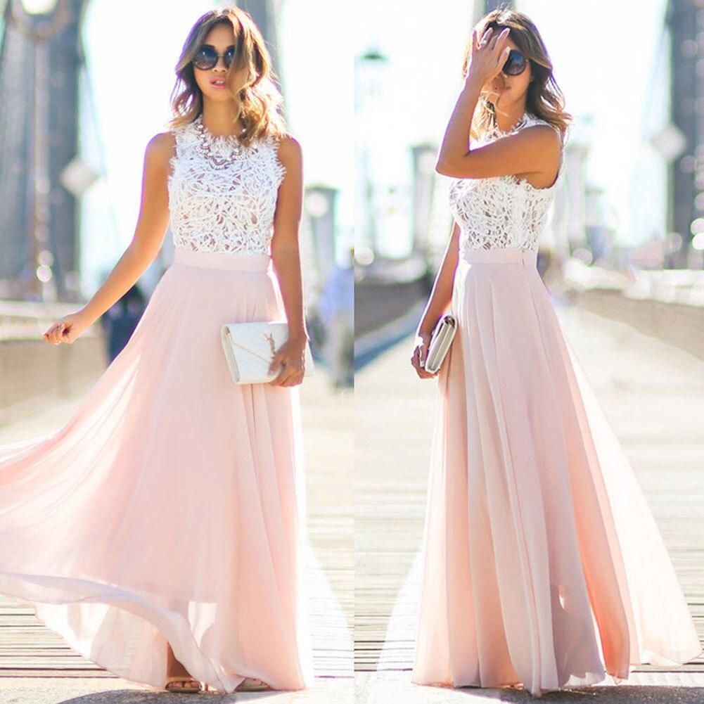 Stylish Summer Lace Dress - Vezza