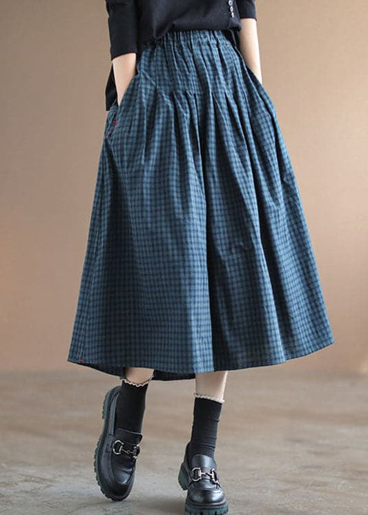 Charlotte - Checked skirt with elastic
