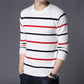 Thijs Striped Sweater with O-Neck