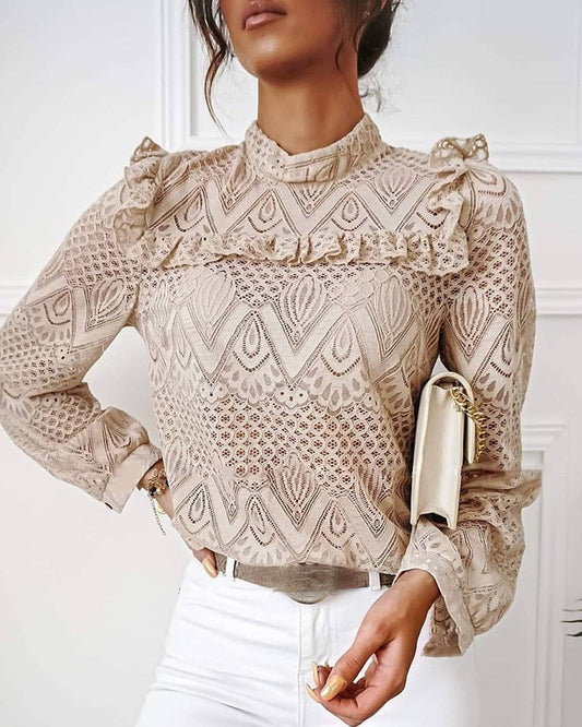Ruffle Blouse for Women - Spring 2025 Collection