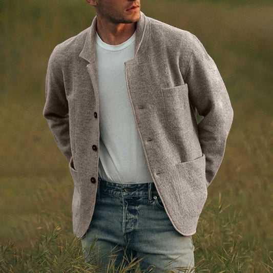 Tommy Digan | stylish wool cardigan with button closure for men