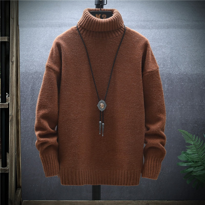 Lucas Classic Line - Chunky Turtleneck for a Modern Man