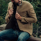 Tommy Digan | stylish wool cardigan with button closure for men