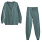 Nora Winter Ensemble | Elegant 2-Piece Set with Cardigan and Comfortable Pants