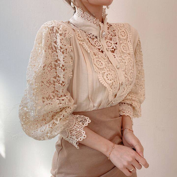 Lace Blouse for Women I MitziBlouse - Spring 2025 Collection