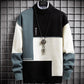 Felix Patchwork Pullover - Warm &amp; Fashionable Sweater