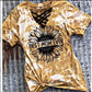 Trendy Women's T-Shirt with Cut-Out Design and Tie-Dye Pattern – Norina