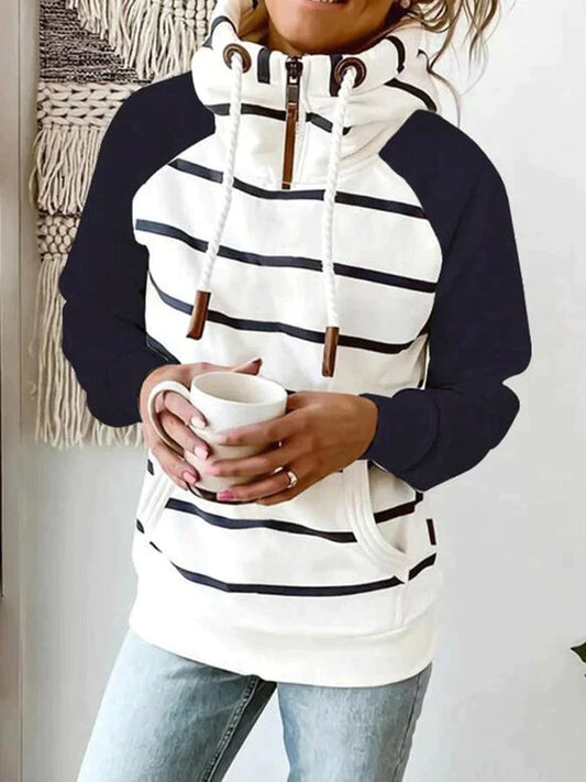 Cora - Urban Stripes sweatshirt for winter