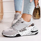 Women's Orthopedic Sneakers with Print and Supportive Footbed