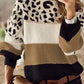 MARIE | MULTICOLOUR LEOPARD SWEATER