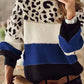 MARIE | MULTICOLOUR LEOPARD SWEATER