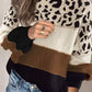 MARIE | MULTICOLOUR LEOPARD SWEATER