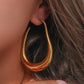 Mariah | Drop Hoop Earrings