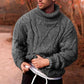 Men's Braided Knitted Sweater - Jenson