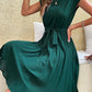 Claire - Short-sleeved pleated casual mini dress for Summer 2023