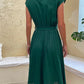 Claire - Short-sleeved pleated casual mini dress for Summer 2023