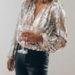 Celia Top with Lantern Sleeves and V-Neck – Summer 2025 Edition