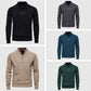 Zyan – Men's Full Zip Cardigan Sweater in Cotton
