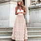 Tulle Maxi Skirt with Elastic Waistband