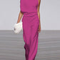 Sleeveless Jumpsuit with Open Back Effortless Elegance with a Contemporary Twist