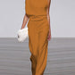 Sleeveless Jumpsuit with Open Back Effortless Elegance with a Contemporary Twist
