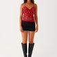 Nova | Sequin Statement Top