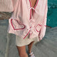 Lily | Heart Blouse
