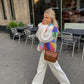 Eliza - Colorful knitted sweater