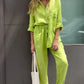 Georgiana - Two Piece Cotton Linen Set