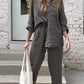 Georgiana - Two Piece Cotton Linen Set