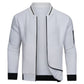 Comfortable and Warm Men's Zip-Up Sweater