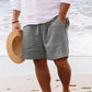 Devon Men's Linen Shorts