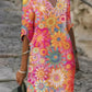 Sunny - floral dress: radiant pattern, comfortable fit
