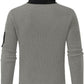 Lars Casual Sweater - Vintage Wool Sweater with High Collar