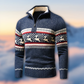 Knitted Half Zip Sweater - Munro