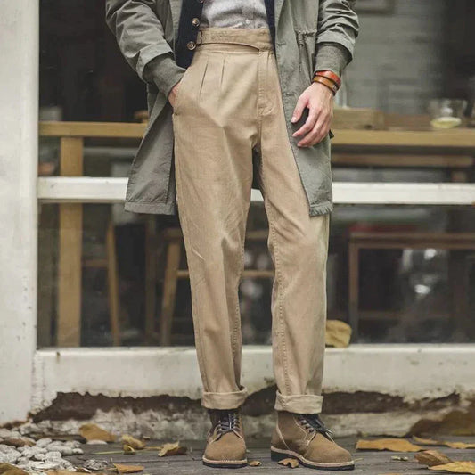Harrison - Gurkha Pleated Front Trousers