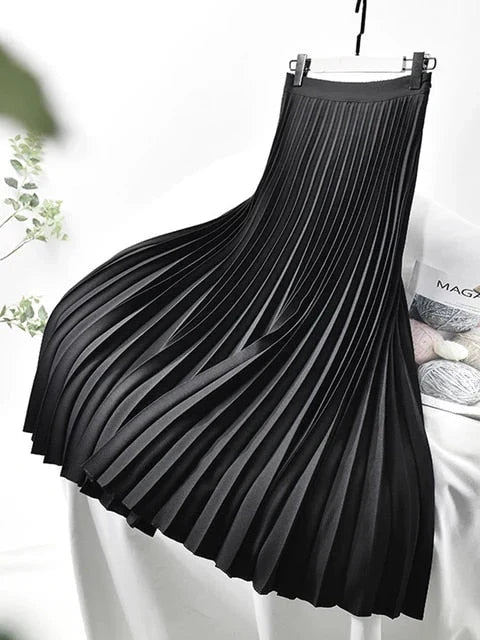 Alida - Elegant pleated skirt for women
