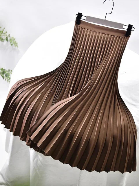 Alida - Elegant pleated skirt for women