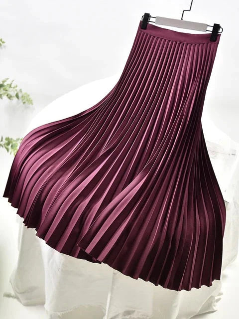 Alida - Elegant pleated skirt for women