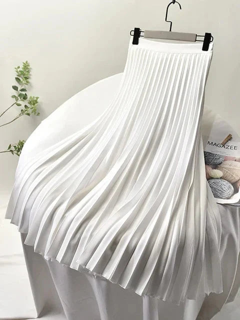 Alida - Elegant pleated skirt for women