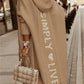 Nora - casual long knitted cardigan with hood