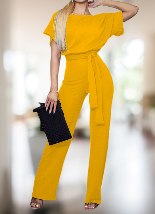 Faye - Elegant jumpsuit with sleeves